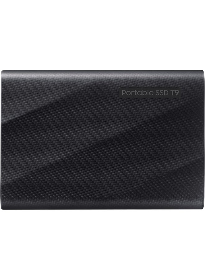 Samsung - Portable SSD-T9(MU-PG2T0B/EU), 2TB, USB3.2 Gen.2 x 2.2,000 MB/s Read, 2000MB/s Write, External Hard Drive for Professional Users, Compatible with Mac, Android Devices and 12K Cameras, Black 2 TB - Image 1