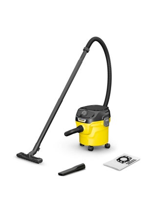KWD 1 W V-12/2/18 Wet & Dry Vacuum Cleaner, 12L Tank, 1000W, Blower Function, Compact 12 L 1000 W 16284060.0 Yellow - pnsku/N70055474V/45/_/1710846858/9f49d084-e023-4305-8450-228170aebc8f