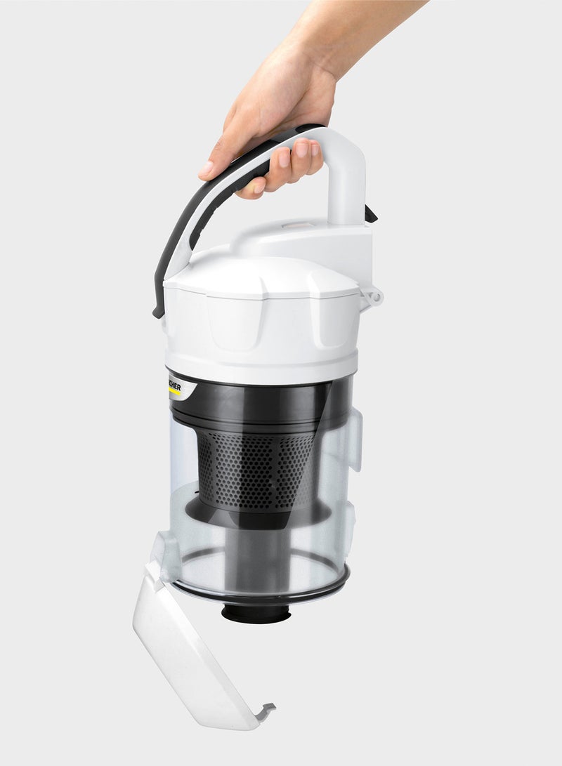 KARCHER - Vc 3 Plus Vacuum Cleaner With Multi-Cyclone Technology And Transparent Cannister, Washable Waste Container, Hepa Filter 0.9 L 1100 W 11980550.0 White - Image 1