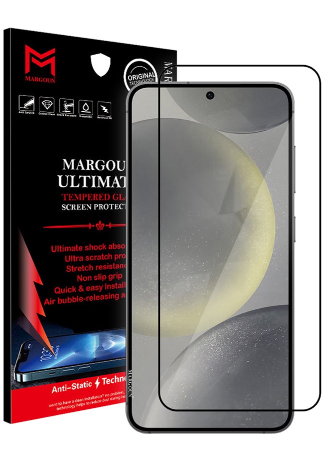 MARGOUN Samsung Galaxy S24 Plus Screen Protector 9H Hardness Scratch Resistance Screen Protector Touch Sensitive Case Friendly Tempered Glass Film Clear  - Image 1
