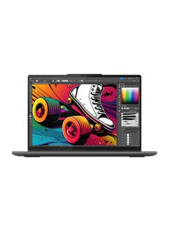 لينوفو كمبيوتر محمول Yoga 7 Ultra بشاشة 14 بوصة ومعالج Core i5-1135G7 وذاكرة وصول عشوائي 16 جيجابايت ومحرك أقراص SSD سعة 512 جيجابايت وبطاقة رسومات Intel Iris XE ونظام تشغيل Windows 11 Home  - Image 2