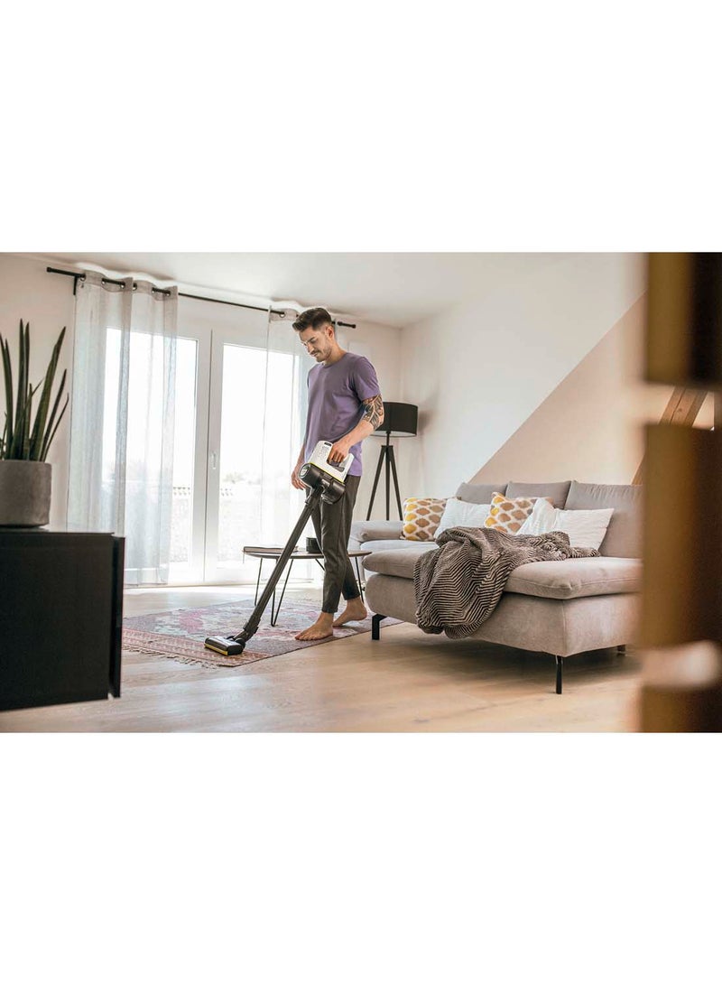 KARCHER VC 4 Cordless myHome Vacuum Cleaner, 2-in-1 Lightweight Design, 30 min Runtime, HEPA Filter 0.65 L 21.6 W 11986310.0 White  - Image 3