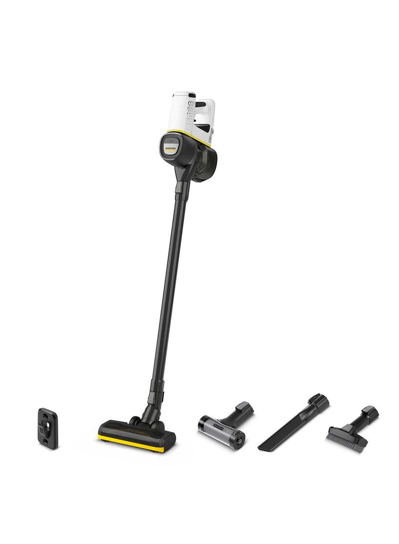 KARCHER Vc 4 Cordless Premium Vacuum Cleaner, White, Lightweight, Max Comfort 0.65 L 21.6 W 11986410.0 White - Image 1