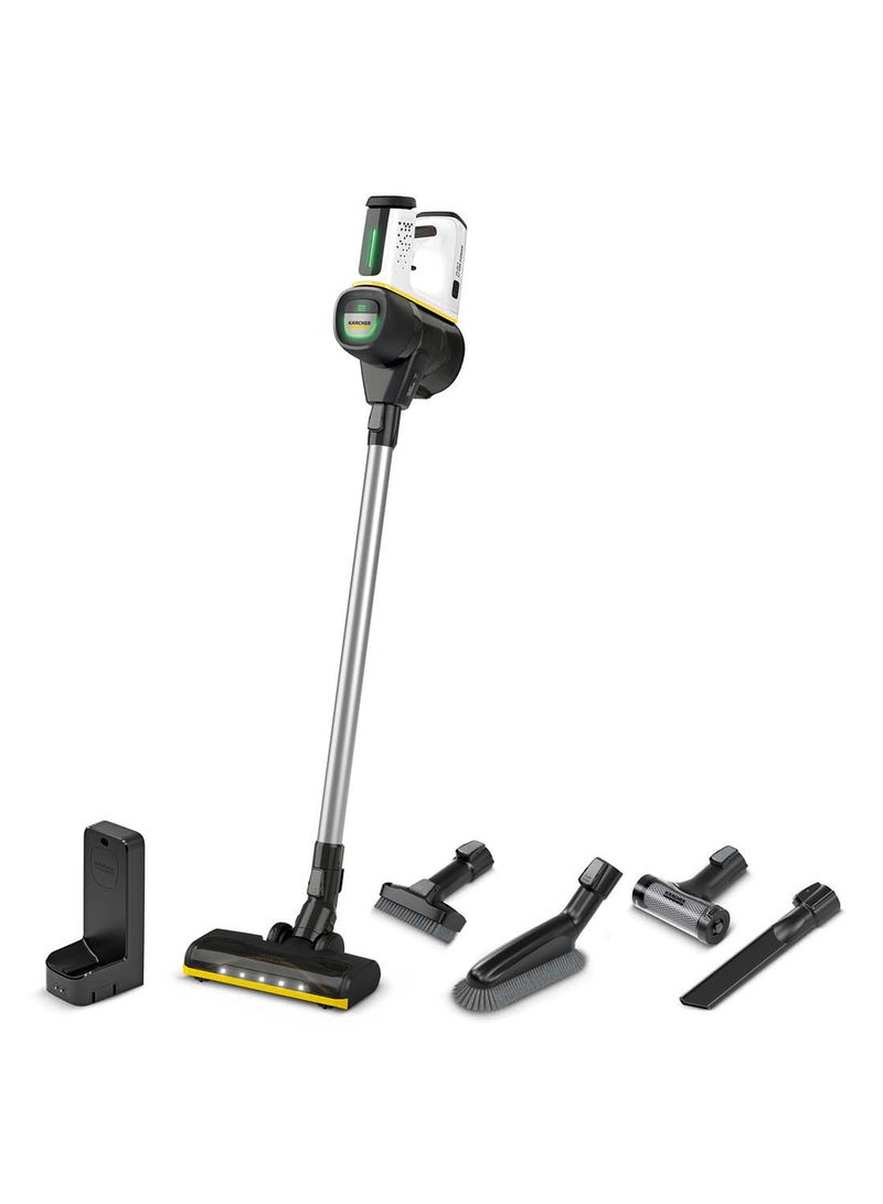 KARCHER VC 7 Cordless yourMax Vacuum Cleaner, 60 min Runtime, Dust Sensor, Boost Mode, HEPA Filter 0.8 L 25.2 W 11987110.0 White  - Image 1