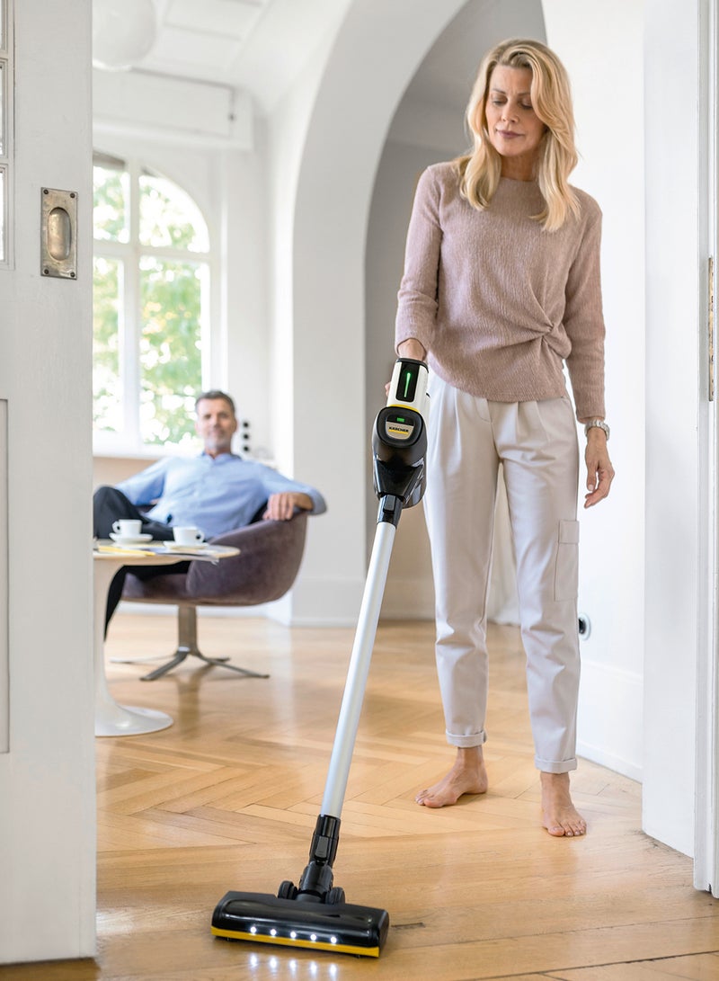 KARCHER VC 7 Cordless yourMax Vacuum Cleaner, 60 min Runtime, Dust Sensor, Boost Mode, HEPA Filter 0.8 L 25.2 W 11987110.0 White  - Image 4