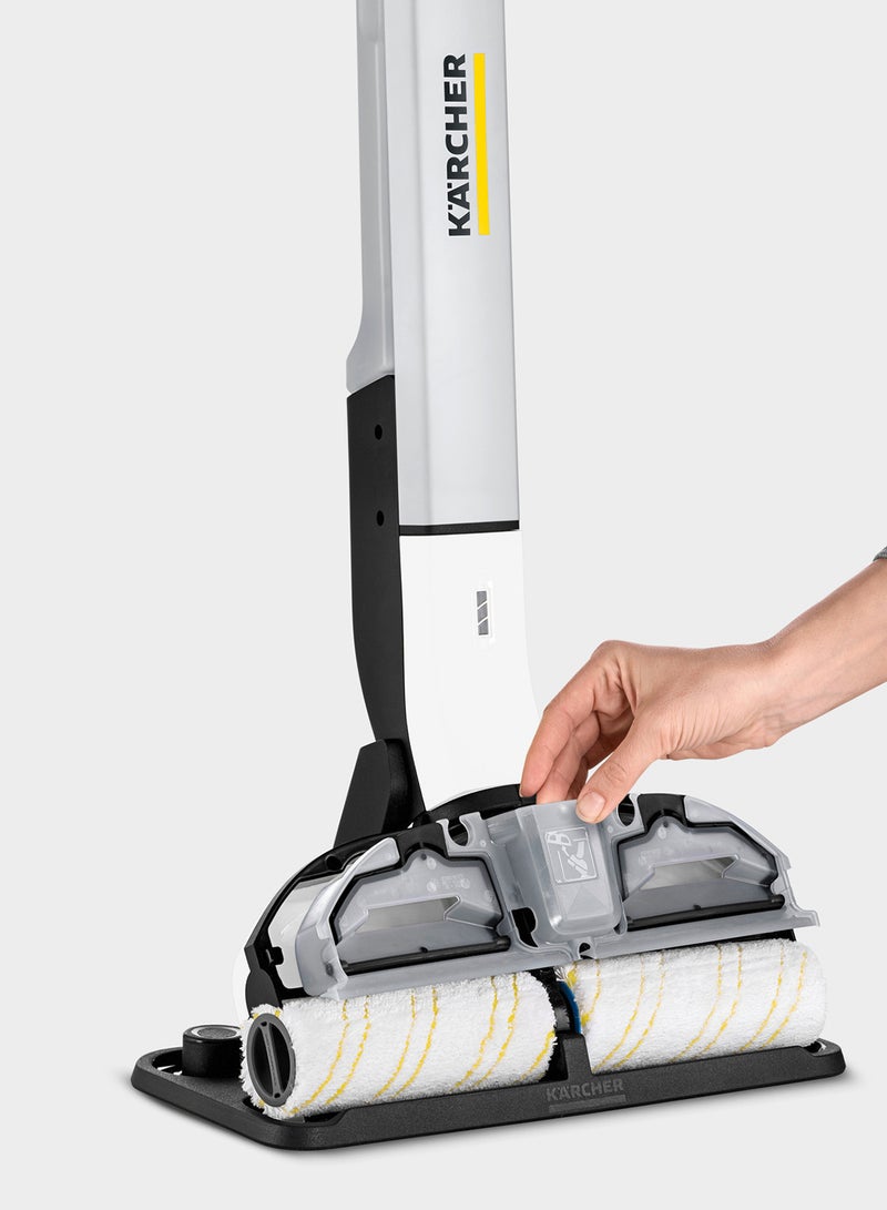 KARCHER - Electric Wiping Mop Ewm 2, For Hard, Laminate, Wood, Tile And Stone Floors Cleaning 0.36 L 7.4 W 10563120.0 White - Image 1