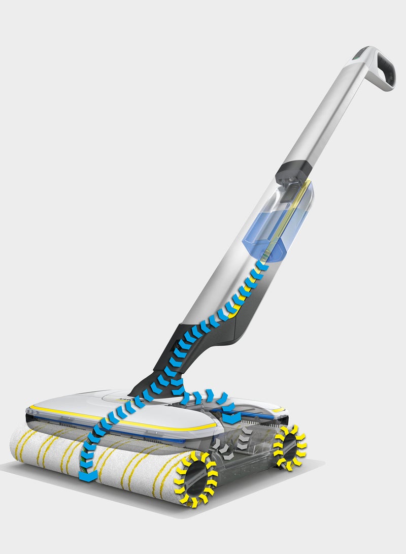 KARCHER FC 7 Cordless Hard Floor Cleaner, Yellow/Black, 4-Roller Technology for All Floor Types, Vacuums & Mops, 45 Min Runtime, 2-Min Dry Time 0.4 L 25 W 10557020.0 White  - Image 2