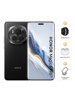 Magic 6 Pro 5G Dual SIM Black 12GB RAM 512GB With Free Gifts and Screen Protection - Middle East Version