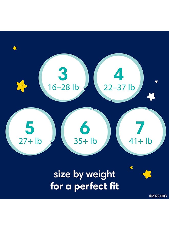 Pampers - Swaddlers Overnights Baby Diapers - Size 5, 88 Count, Disposable, Night Time Skin Protection - Image 1
