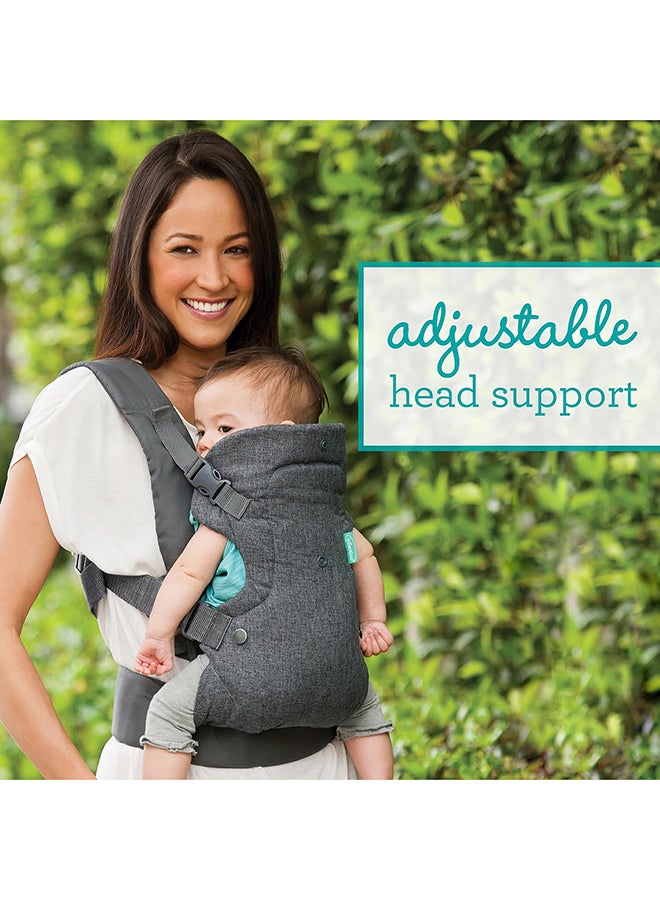 Flip Advanced 4-In-1 Carrier - Ergonomic, Convertible, Face-In And Face-Out Front And Back Carry For Newborns And Older Babies 8-32 Lbs - pnsku/N70055573V/45/_/1710579882/cec54cae-e69a-4736-b722-5a1d5f089459