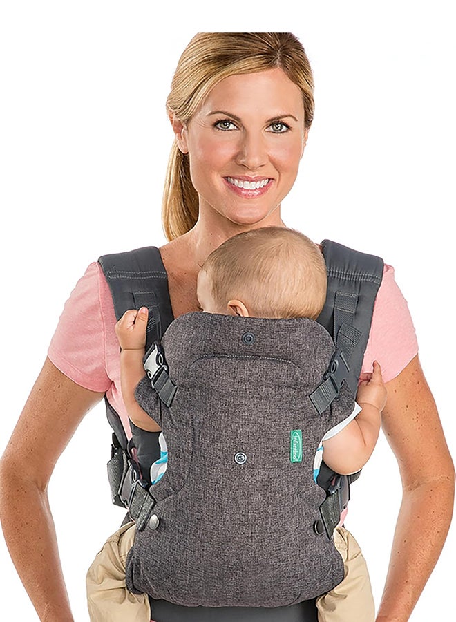 Flip Advanced 4-In-1 Carrier - Ergonomic, Convertible, Face-In And Face-Out Front And Back Carry For Newborns And Older Babies 8-32 Lbs - pnsku/N70055573V/45/_/1710579882/f0304f16-47fa-4b7e-8819-8e922b8401d0