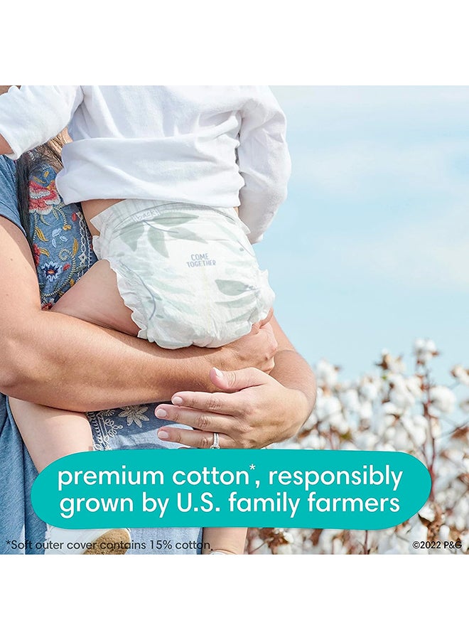 بامبرز Pure Protection - مقاس 5، 132 قطعة، حفاضات أطفال فاخرة للاستخدام مرة واحدة مضادة للحساسية - Image 5