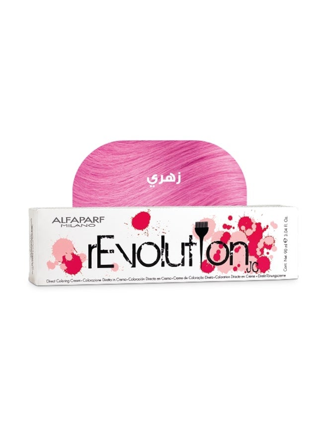 ALFAPARF Revolution Ammonia Free Pink Direct Temporary Coloring Cream Pink 90ml 