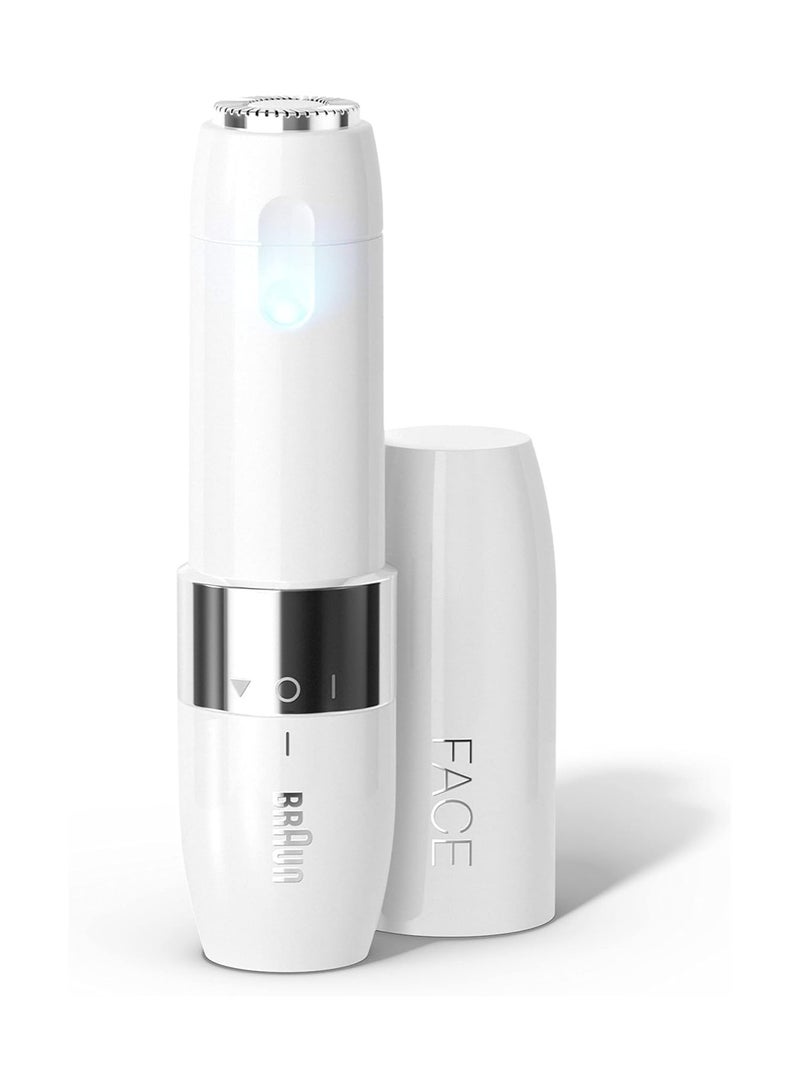 BRAUN Mini Hair Remover, Electric Facial Hair Removal For Women, Quick And Gentle, Finishing Touch For Upper Lips, Chin And Cheeks, For Easier Makeup Application, Ideal For On-The-Go, With Smartlight  - Image 4