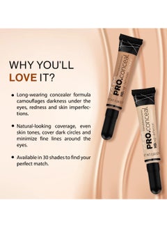 LA Girl Pro.Conceal HD Concealer White  - Image 5