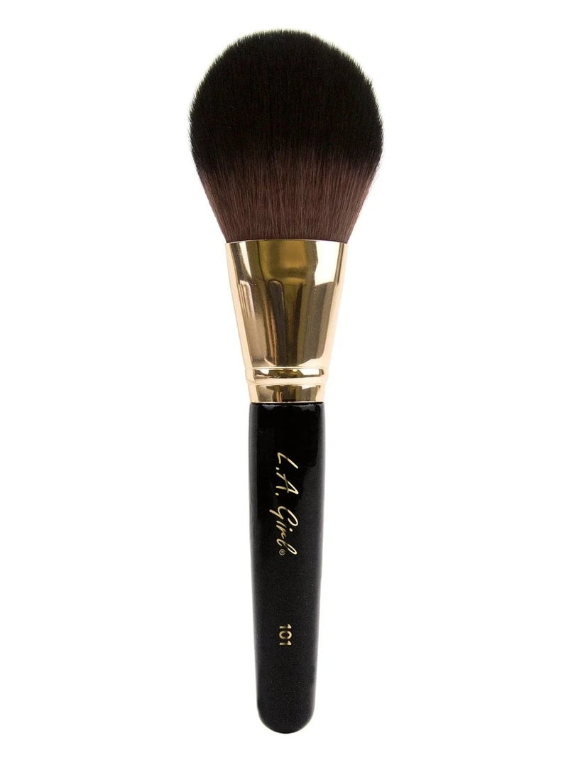 LA Girl Pro Brushes  - GPB101 - Large Powder Brush Brown  - Image 1