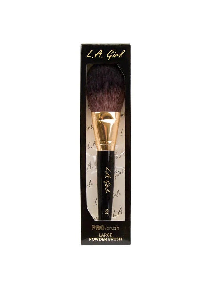 LA Girl Pro Brushes  - GPB101 - Large Powder Brush Brown  - Image 3