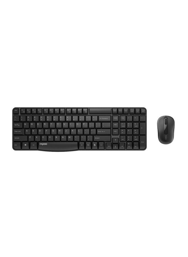 Rapoo Wireless Desktop Set Black - Image 3