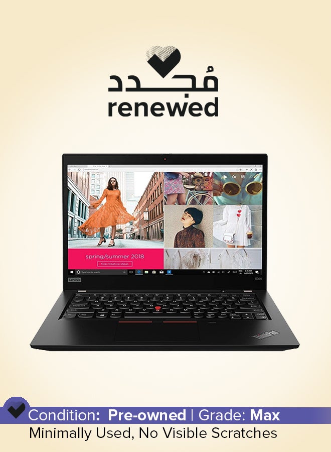 Lenovo - Renewed - ThinkPad X390 Laptop With 13.3-Inch Display,Intel Core i5 8th Gen/8GB RAM/256GB SSD/Windows 10 Pro English Black - Image 1
