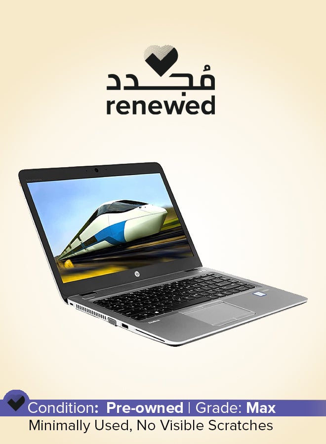 HP Renewed - Elitebook 840 G3 L3C65AV (2016) Laptop With 14-Inch Touch Screen Display,Intel Core i5 Processor/6th Gen/8GB RAM/256GB SSD/1GB Intel HD Graphics 520 English Silver  - Image 1