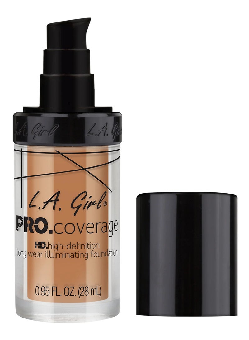 LA Girl Pro.Coverage Foundation Sand  - Image 2