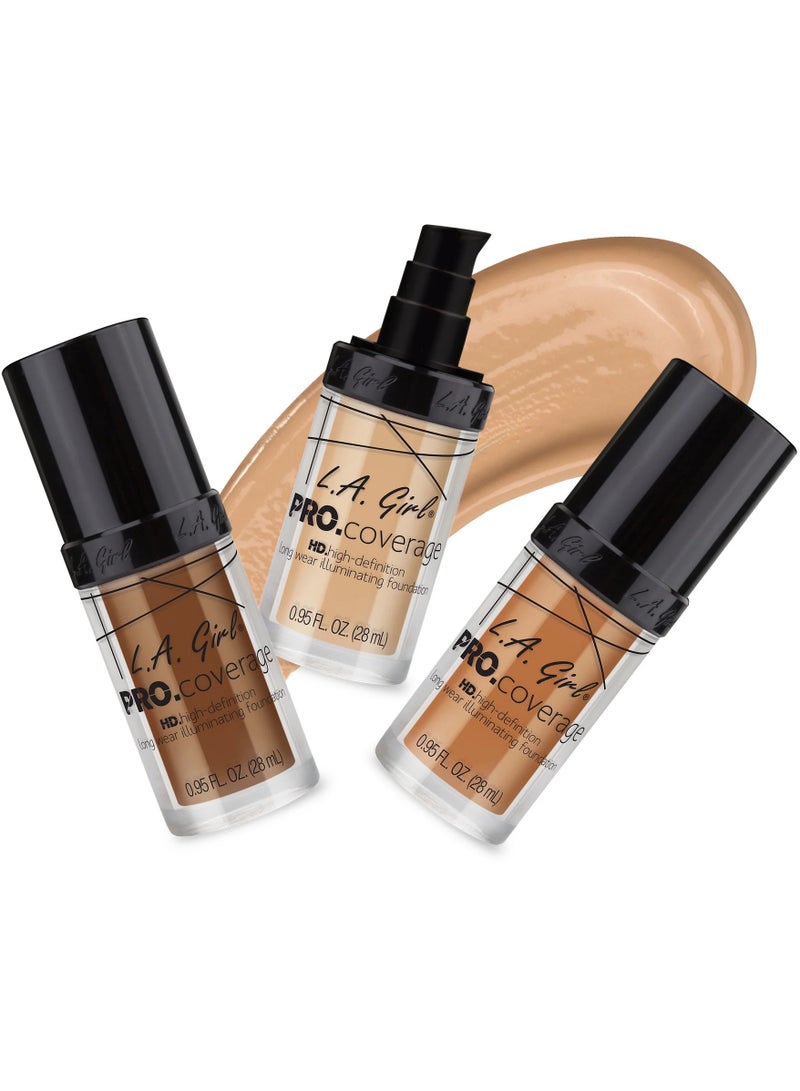 LA Girl Pro.Coverage Foundation Sand  - Image 5