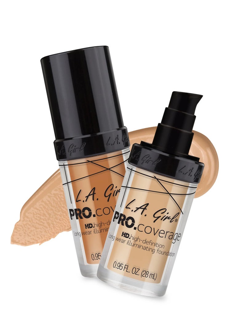 LA Girl - Pro.Coverage Foundation Sand - Image 1