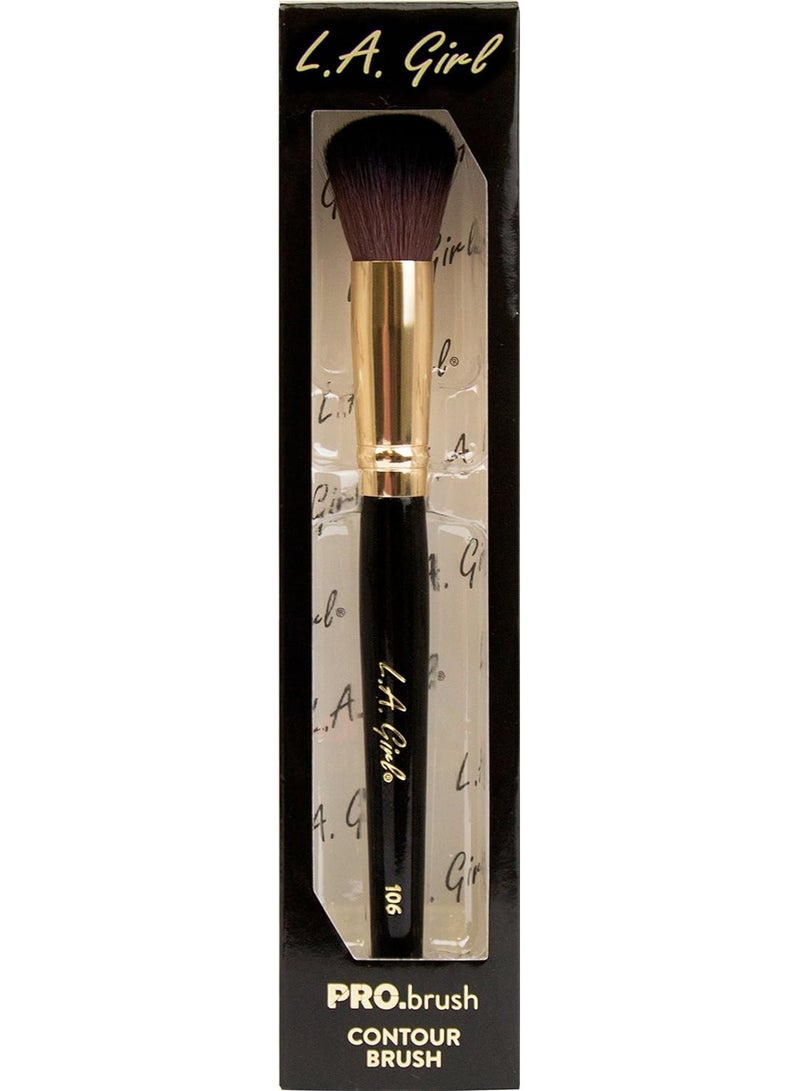 LA Girl Pro Brushes  - GPB106 - Contour Brush Brown  - Image 3