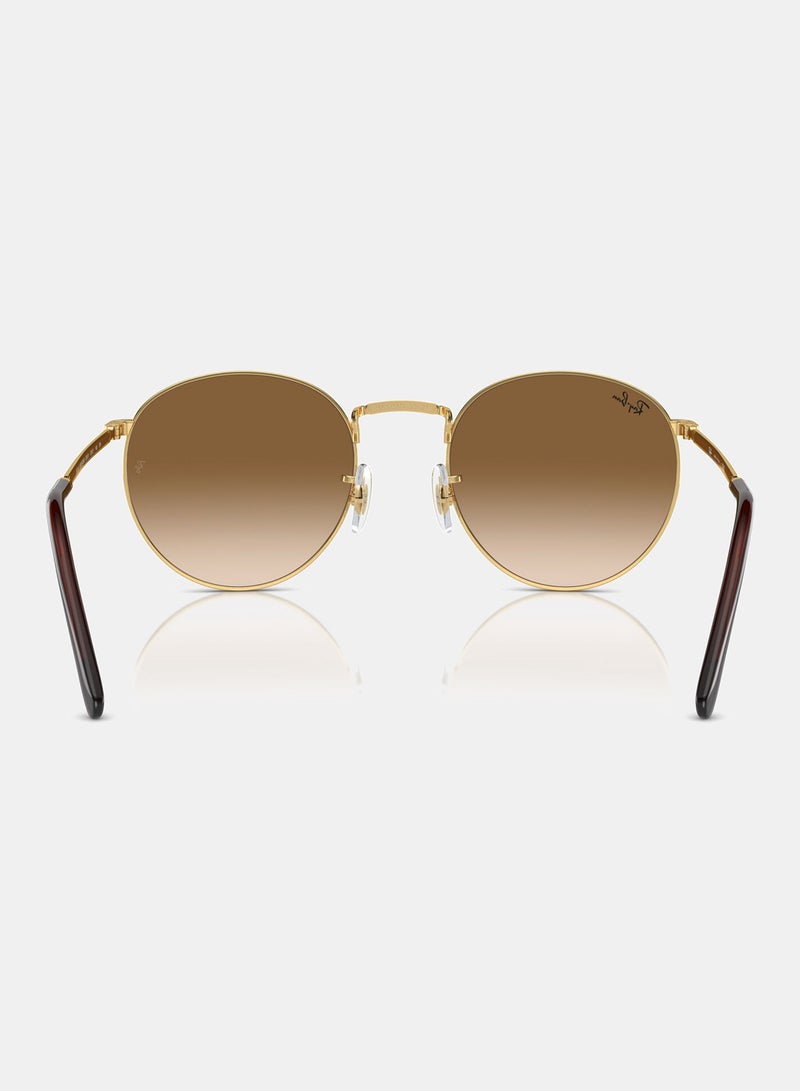 راي بان نظارة شمسية مستديرة كاملة الحواف 0RB3637 50 001/51 - Image 4