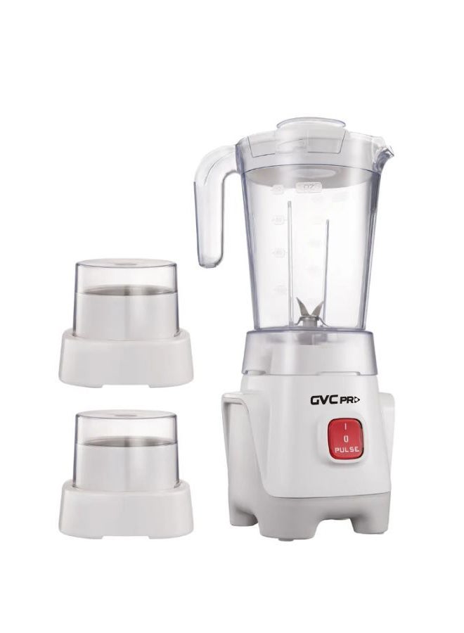 Blender With 2 Grinders 3*1 1250 ml 600 W GVCBL-270 White