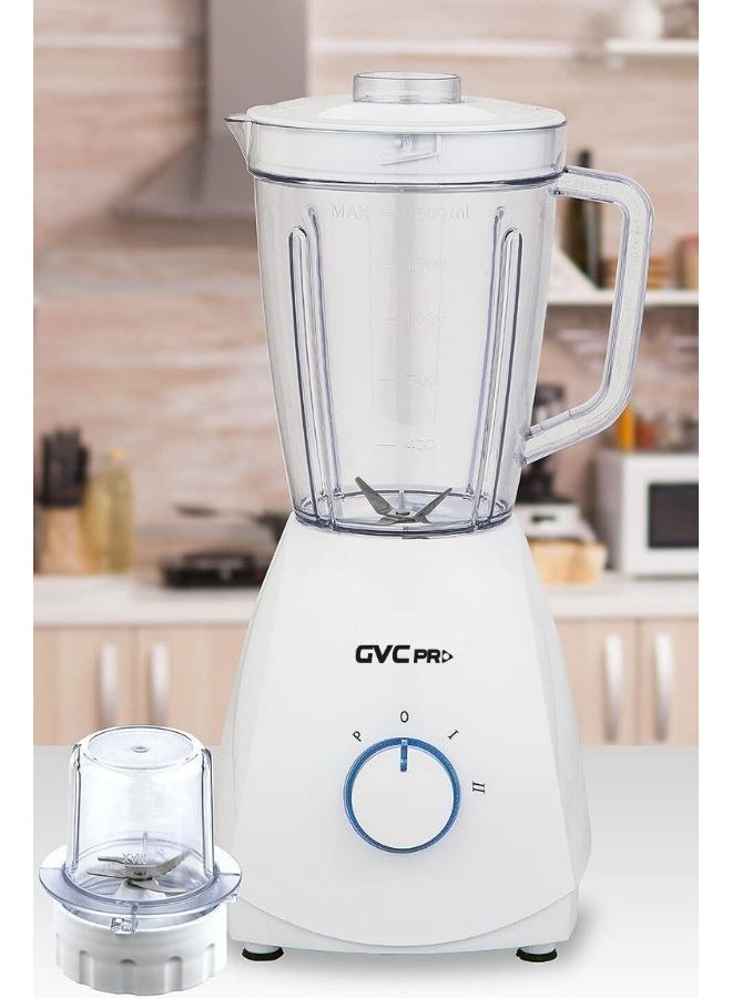 جي في سي برو - Blender With Grinder 2*1 1600 ml 600 W GVCBL-470 White - Image 1