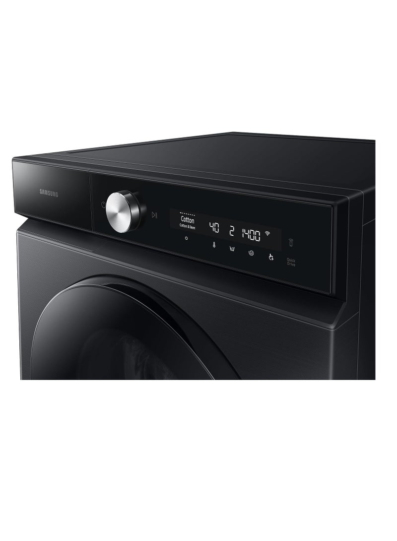 Samsung Front Load Washer 11.5 Kg, Black, With EcoBubble, AI Wash, Auto Open Door, 20 Year Warranty On Digital Inverter Motor 11.5 kg WW11BB944DGB/GU ‎Black - Image 5