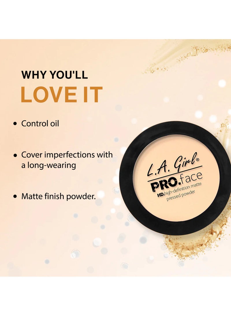 لا جيرل Pro.Face Pressed Powder Creamy Natural  - Image 3