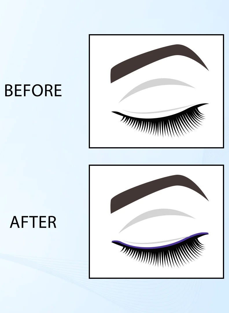 لا جيرل وحدثت الهزة الارضية كحل معدني الترتر - Image 3