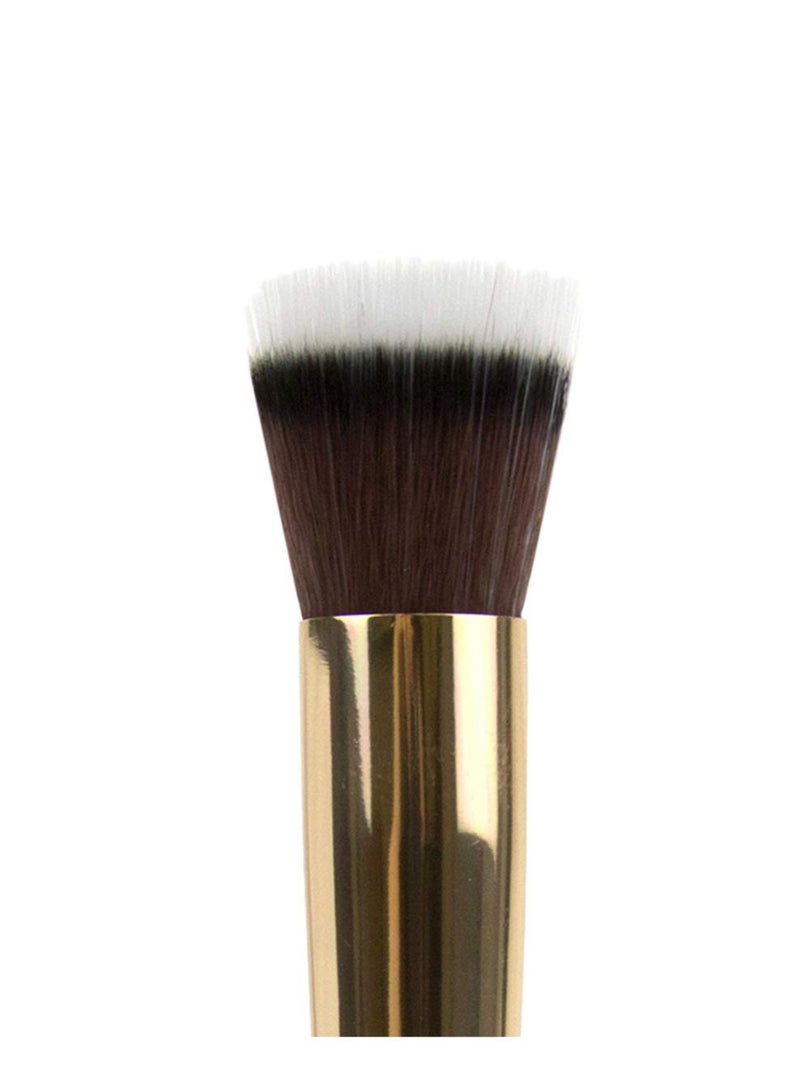 LA Girl Pro Brushes  - GPB111 - Mini Stippling Brush Brown  - Image 2
