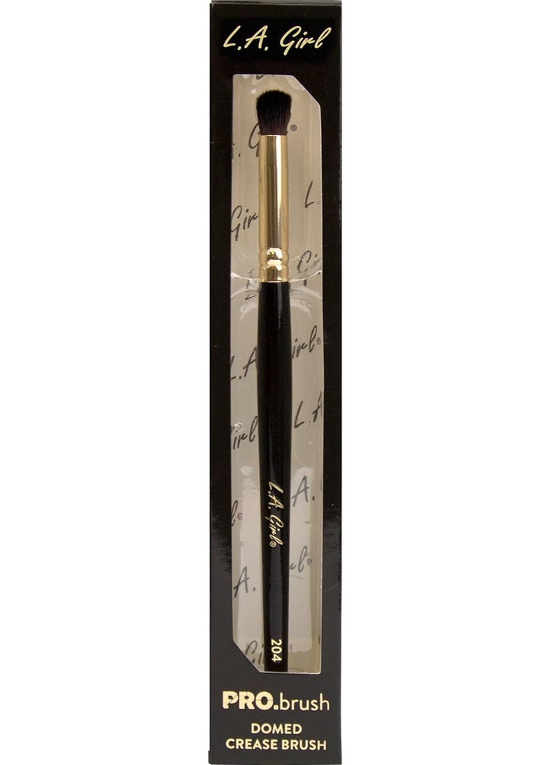 LA Girl Pro Brushes  - GPB204 - Domed Crease Brush Brown  - Image 3