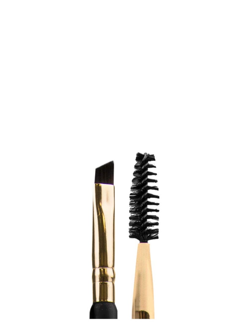 LA Girl Pro Brushes  - GPB207 - Duo Brow Brush Brown  - Image 3