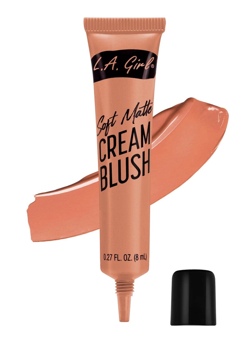 LA Girl Soft Matte Cream Blush Beige  - Image 1