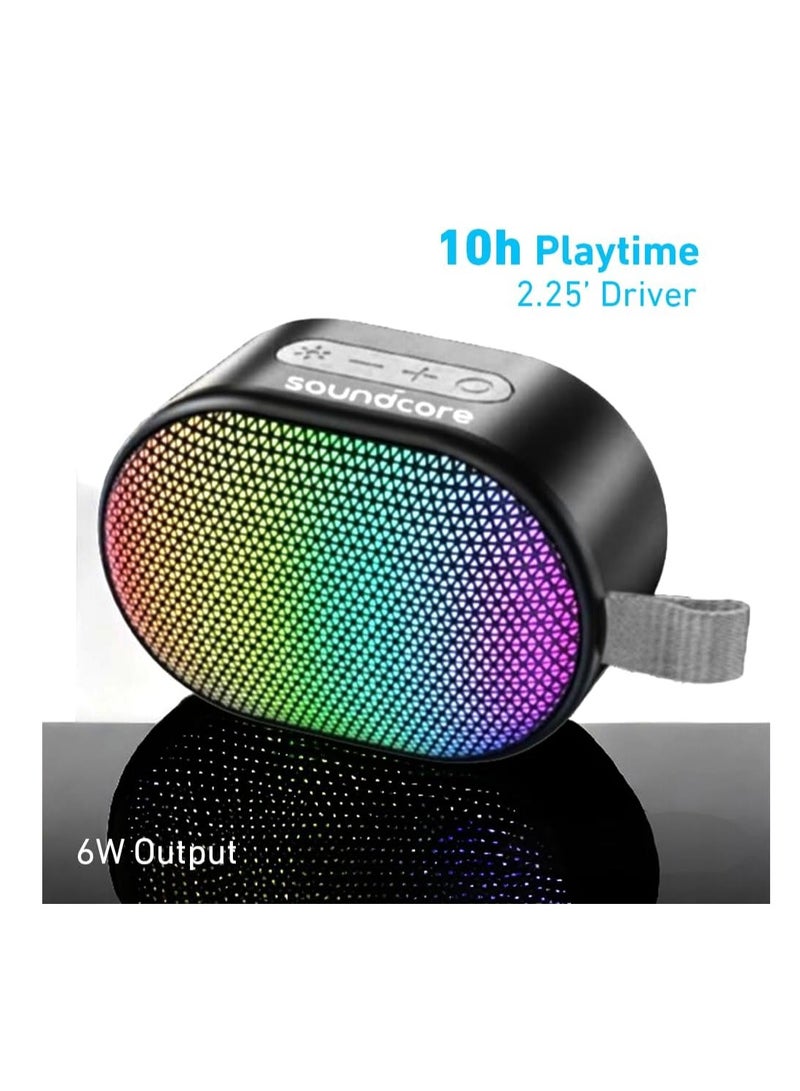 Anker Anker Soundcore Pyro Mini Portable Bluetooth Speaker IPX7 Waterproof Outdoor Speaker, Bluetooth 5.3,6W output power that delivers high-quality sound Black  - Image 4