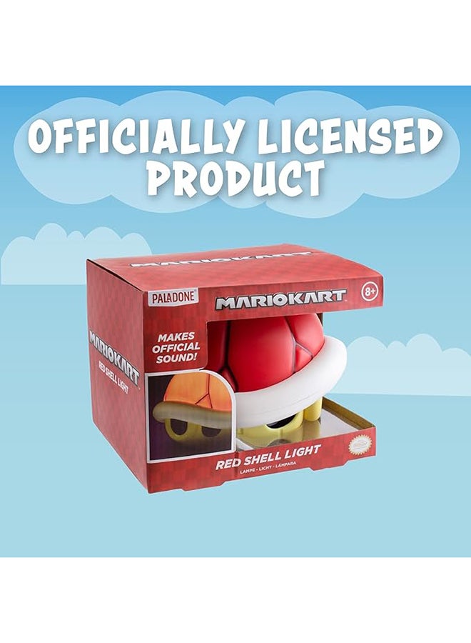 Paladone Super Mario Red Shell Light with Sound, Gaming Home Decor, Officially Licensed Nintendo Merchandise - Image 3
