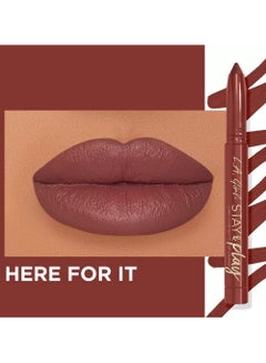 Stay & Play Matte Lip Crayon Here For It - pnsku/N70056046V/45/_/1710750787/caefc3a5-7b70-4184-94a5-9b6c1669f6eb