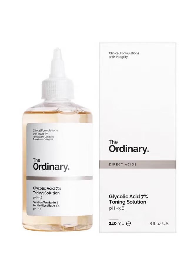 The Ordinary Glycolic Acid 7 Percent Toning Solution Clear 240 ملليلترml  - Image 1
