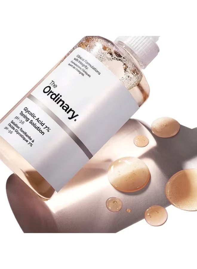 The Ordinary Glycolic Acid 7 Percent Toning Solution Clear 240 ملليلترml  - Image 2