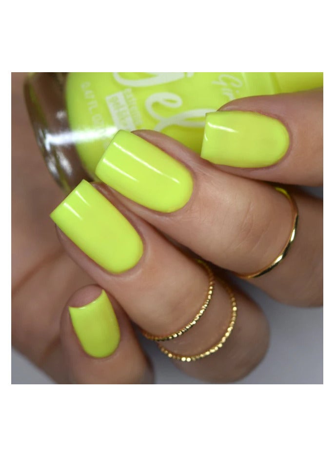 لا جيرل طلاء جل باستيل فايبس باللون الأصفر - Image 4