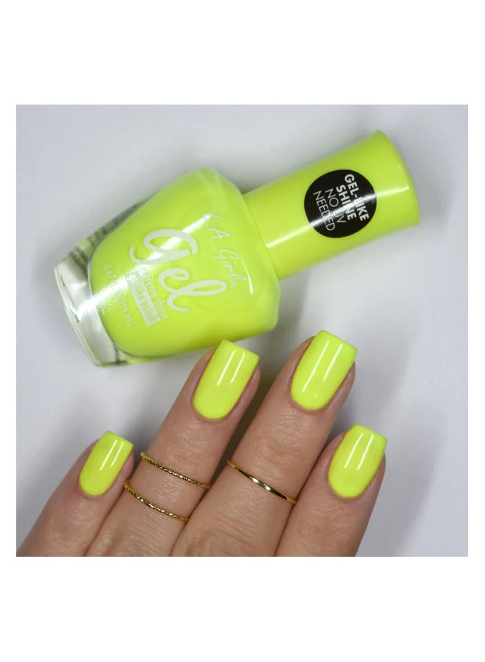 لا جيرل طلاء جل باستيل فايبس باللون الأصفر - Image 5