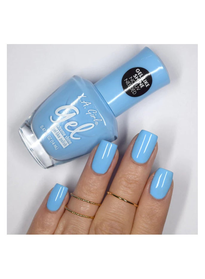 لا جيرل جل باستيل فايبس بوليش باللون الأزرق - Image 5