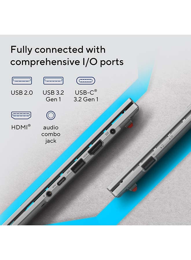 ASUS (Upgraded Version) Vivobook 15 Go Laptop With 15.6-Inch Display, Core i3-N305 Processor/8GB RAM/512GB SSD/Intel Iris XE Graphics/Windows 11 Home/ / Cool  / Cool English/Arabic Cool Silver - Image 5