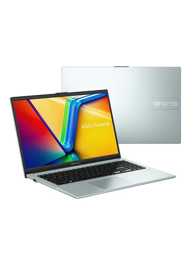 Vivobook 15 Go Laptop With 15.6-Inch OLED Display, Ryzen 5-7520U Processor/8GB RAM/512GB SSD/Intel Iris XE Graphics/Windows 11 English/Arabic Grey Green - pnsku/N70056165V/45/_/1727348841/2d0cef76-badb-49c7-90ee-8c6a9ed0abaf