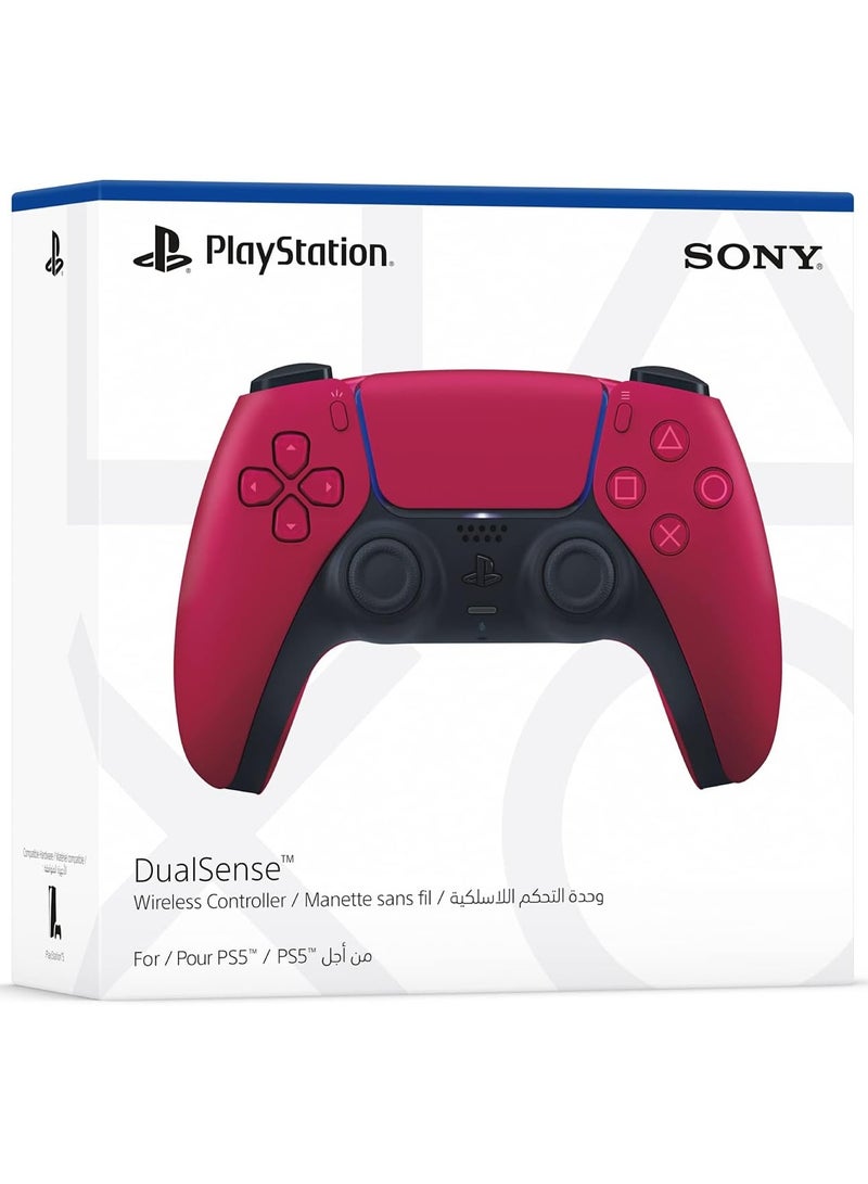 Sony - PlayStation 5 Disc Console (Slim) With Extra Red Controller And FC 24 - Image 1