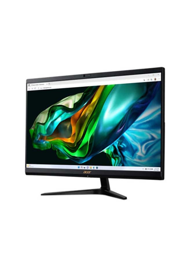 Acer Aspire C24 All in One With 23.8-Inch FHD Display, Core i5-12450H Processor/8GB RAM/512GB SSD/Intel UHD Graphics/DOS(Without Windows) English/Arabic Black - Image 4
